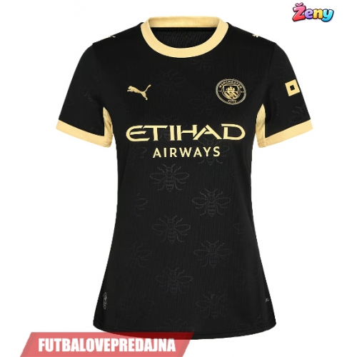 Lacne Ženy Futbalové dres Manchester City Iliman Ndiaye #7 2026-27 Krátky Rukáv - Preč
